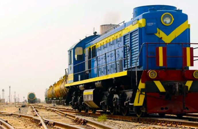 Multiple Tons of Iron Transported Over Afghanistan Railways