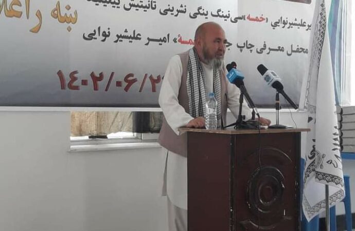 فاریاب ولایتی‌ده » نوایی خمسه سی ینگی چاپی» تقدیماتی بولیب اوتدی