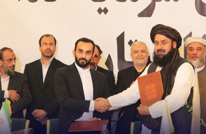 د خواف ـ هرات اوسپنې پټلۍ د ګټې اخیستنې قرارداد لاسلیک شو