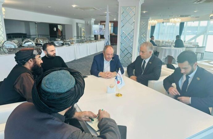 دیدار رییس اداره خط آهن افغانستان با رییس نگاداره نارت-سوت کلب