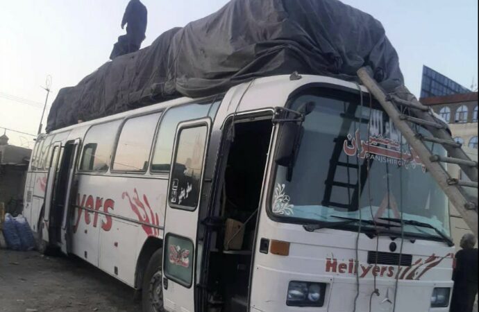 حمل بار در سقف و داخل وسایط مسافربری ممنوع شد