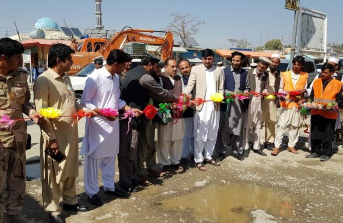 وردګو کې د صدمردې کوتل رغنیزې چارې پیل شوی