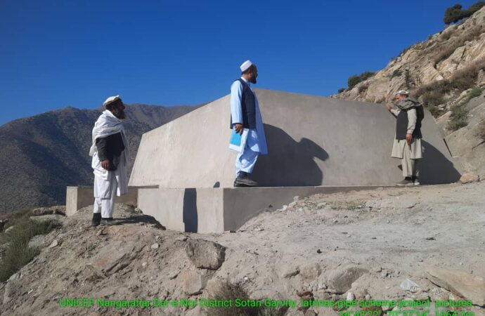 ننګرهار کې د ۱۲ ميليونه افغانيو په مالي لګښت د پاکو اوبو يوې شبکې چارې جريان لري