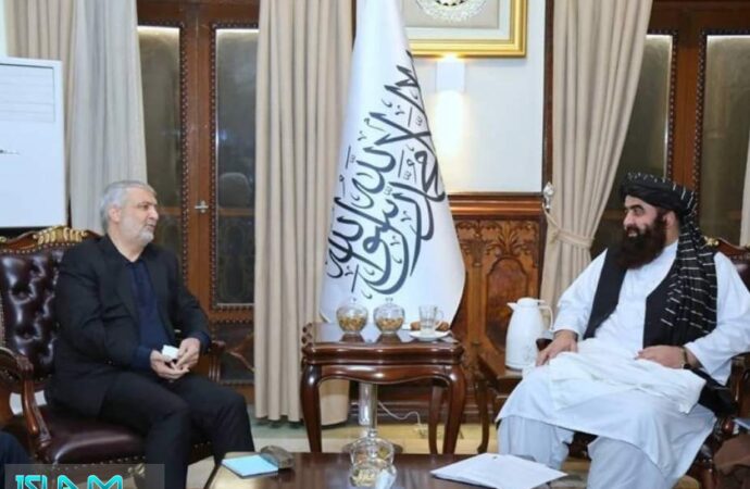 امیر خان متقی: فلسطین آرمان مشترک ایران و افغانستان است