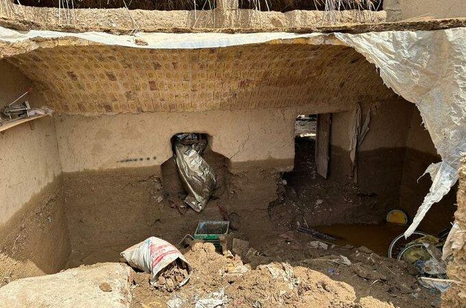 ۱۴۶ خانه در پی بارندگی‌های اخیر در قندهار ویران شده است